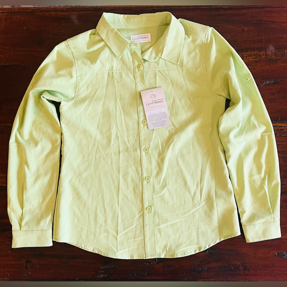 Girls Shirt/Size Large/ Guide Series by:Gander Mountain/Trophy LS Fishing Shirt